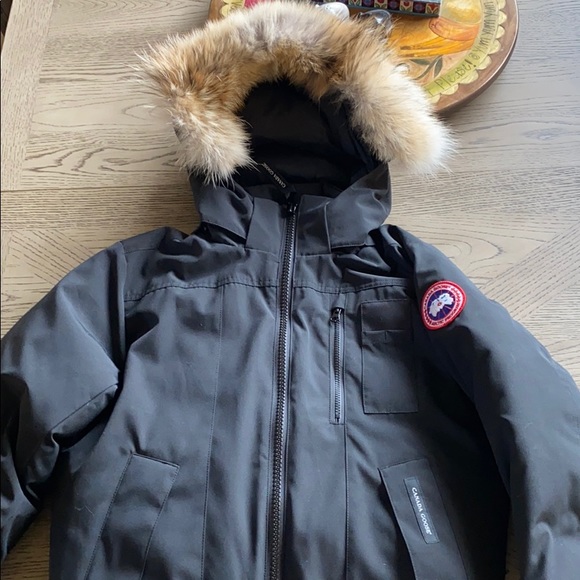 CANADA GOOSEFur Trimmed Borden Bomber